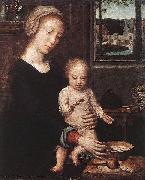 Gerard David Madonna and Child with the Milk Soup oil painting